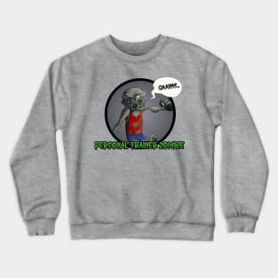 Personal Trainer Zombie Crewneck Sweatshirt